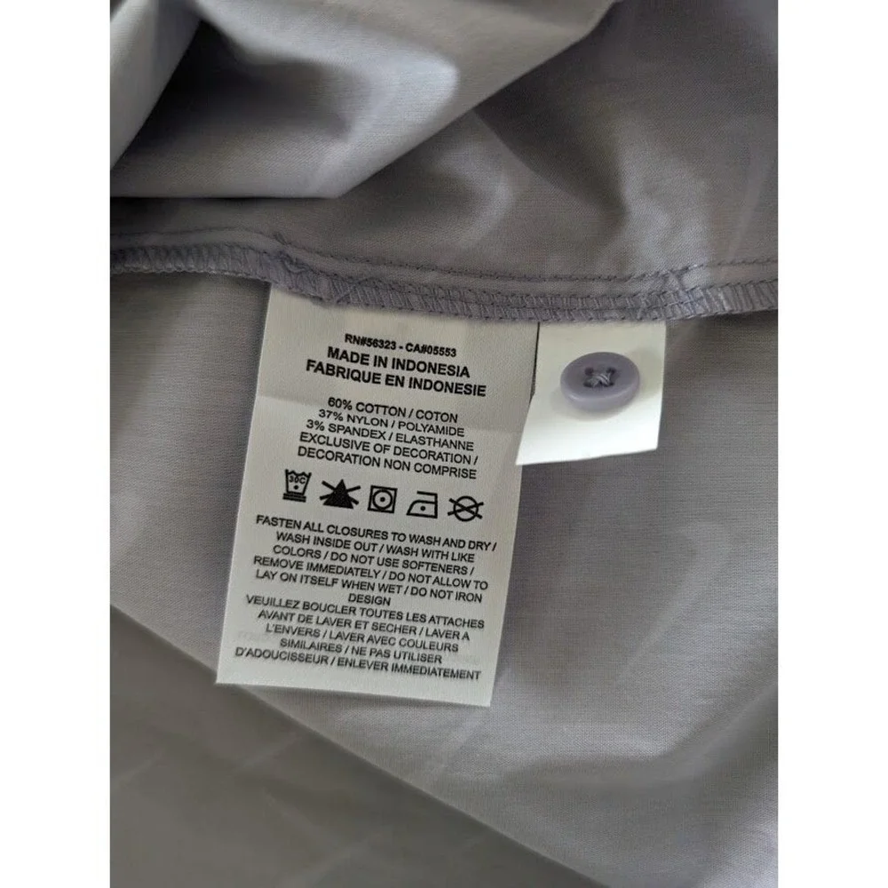 Nike Women's Button Up Top Size Medium Golf Gorpcore AOP Career Athleisure NEW‎